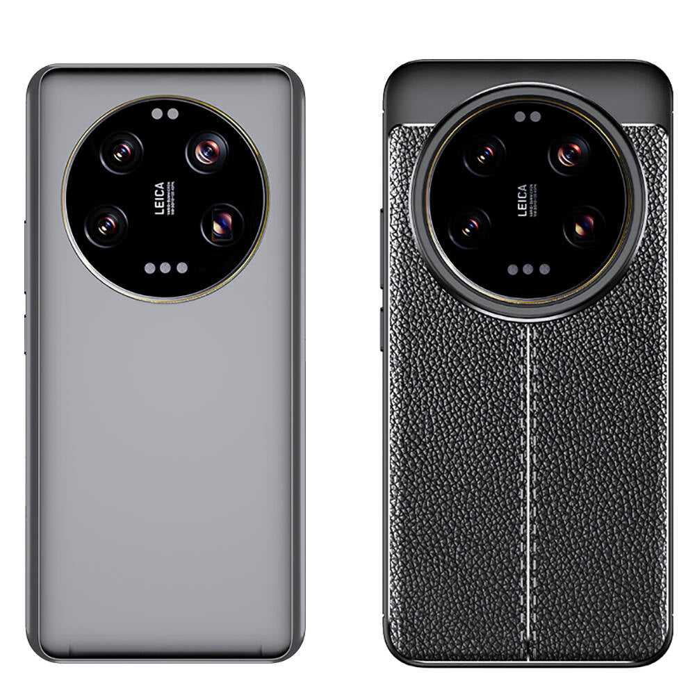 Xiaomi Mi 14 Ultra Kılıf Zore Niss Silikon Kapak Siyah