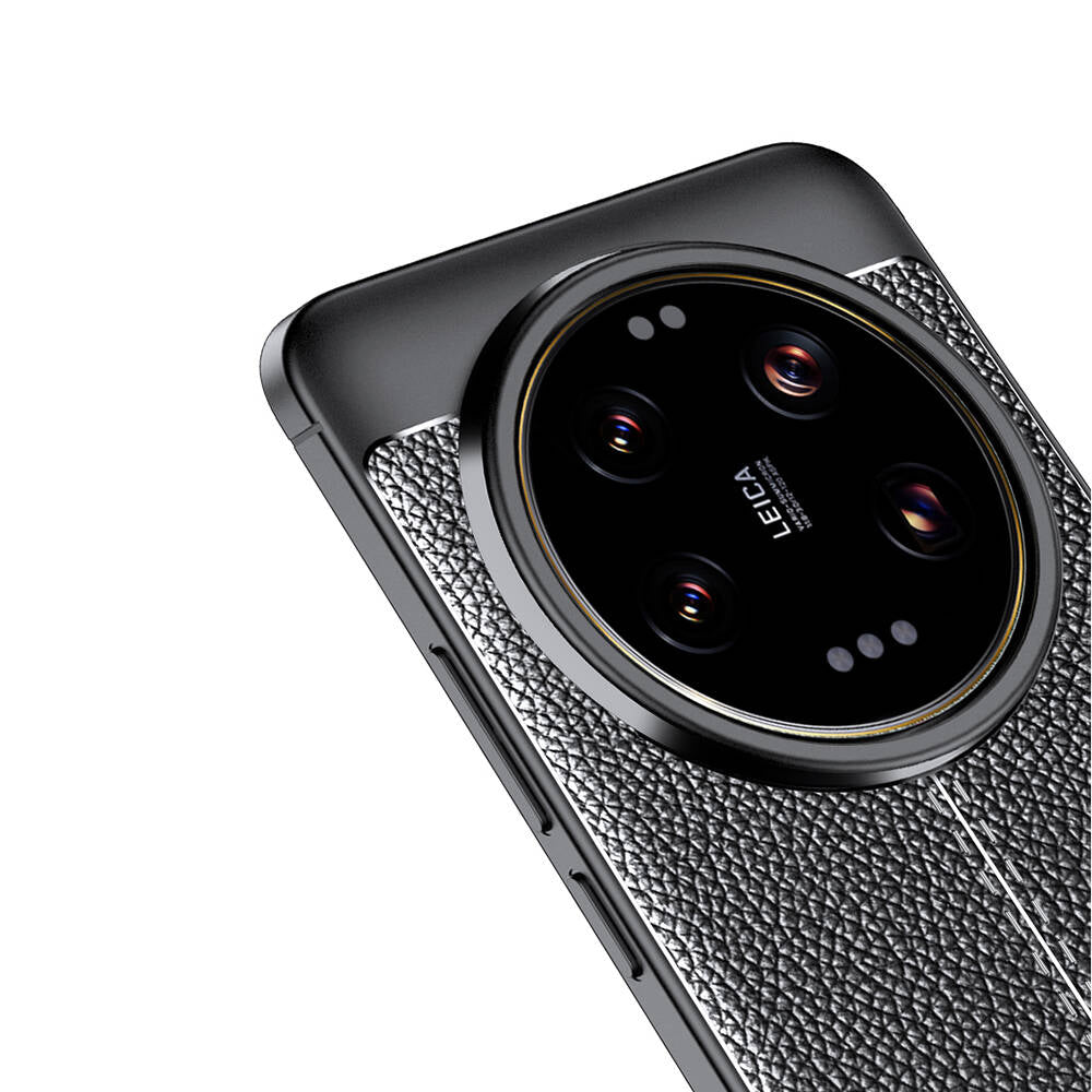 Xiaomi Mi 14 Ultra Kılıf Zore Niss Silikon Kapak Siyah