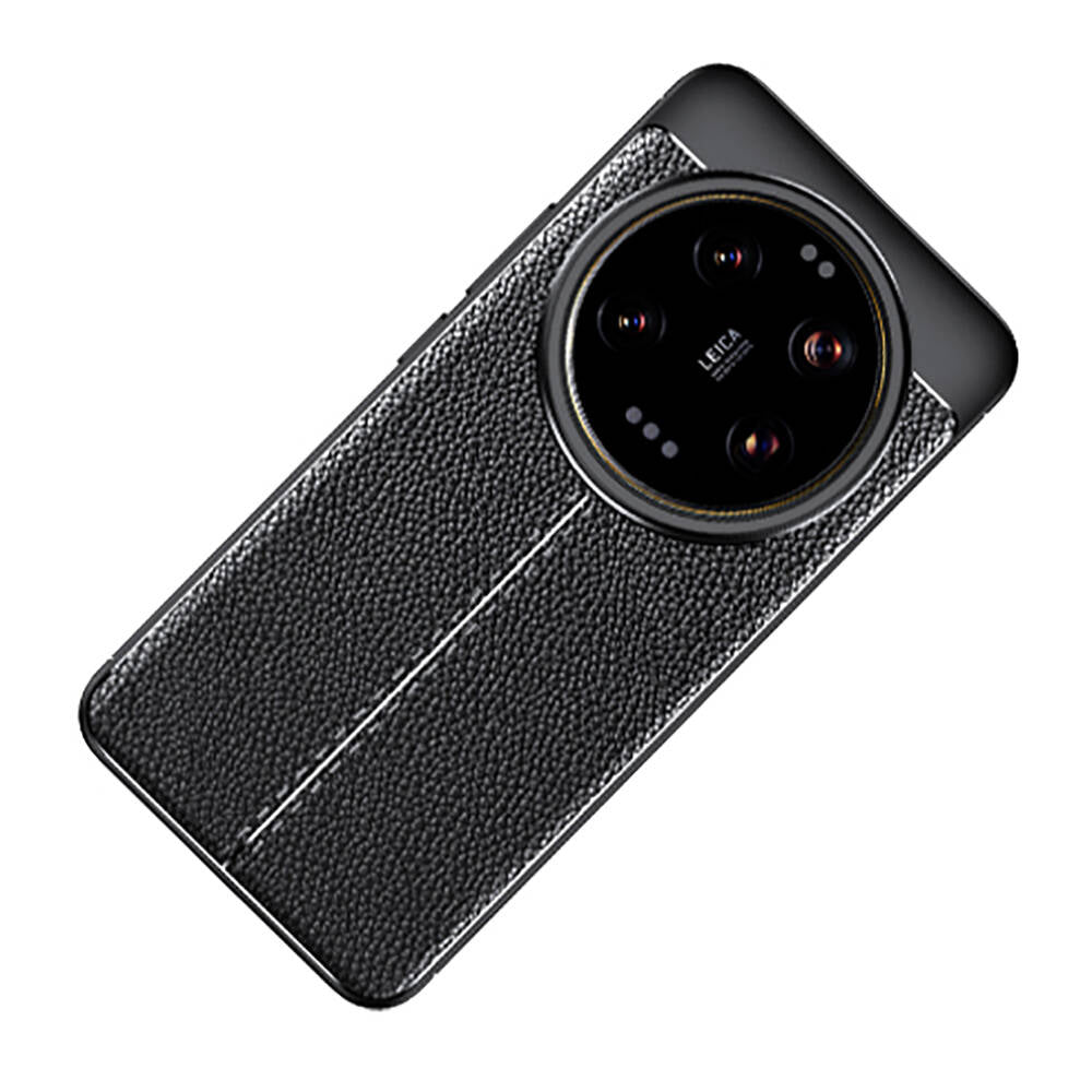 Xiaomi Mi 14 Ultra Kılıf Zore Niss Silikon Kapak Siyah