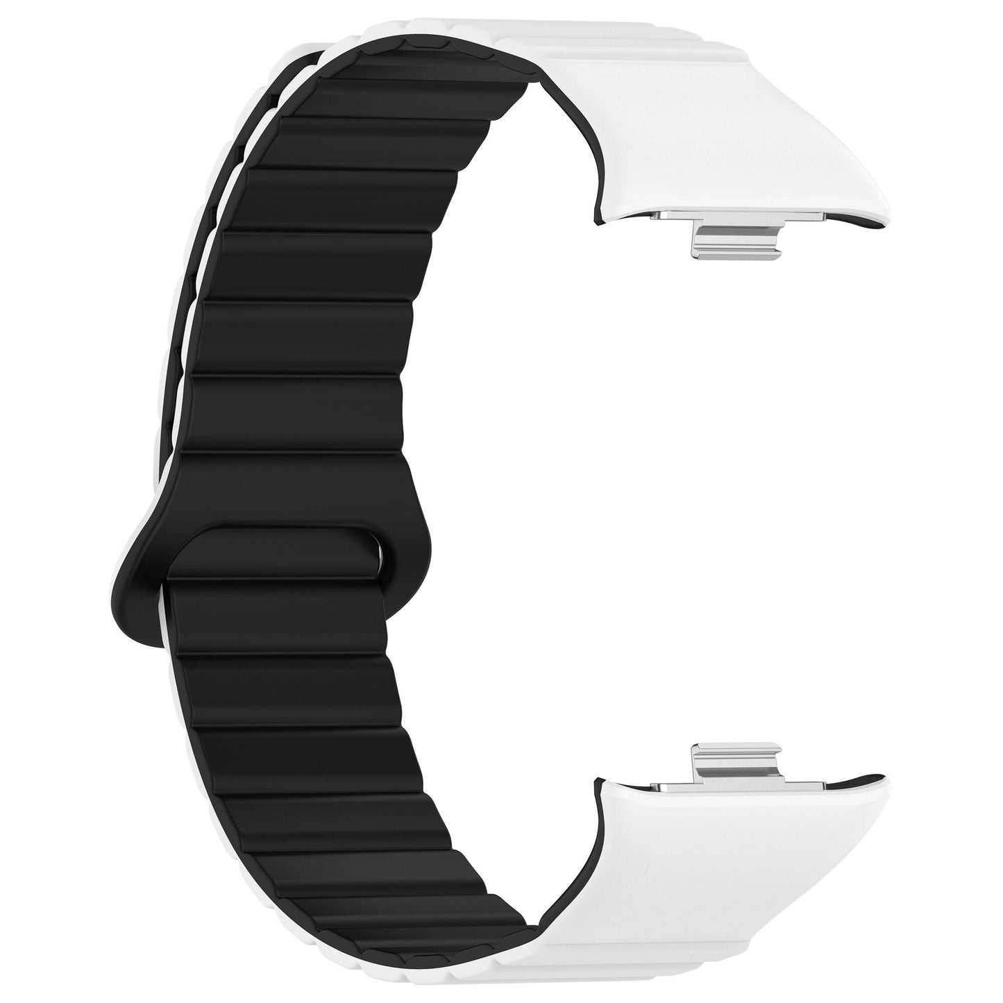 Xiaomi Mi Band 8 Pro Silikon Kordon Zore KRD-105 Strap Kayış Pembe-Turuncu