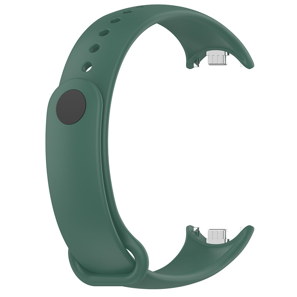 Xiaomi Mi Band 9 Serisi Klasik Kordon Silikon Strap Kayış Lila