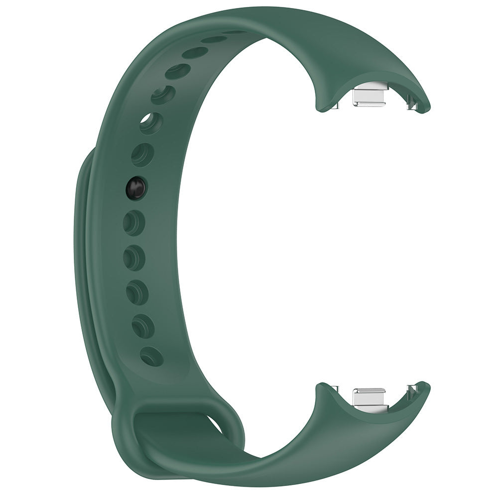 Xiaomi Mi Band 9 Serisi Klasik Kordon Silikon Strap Kayış Lila