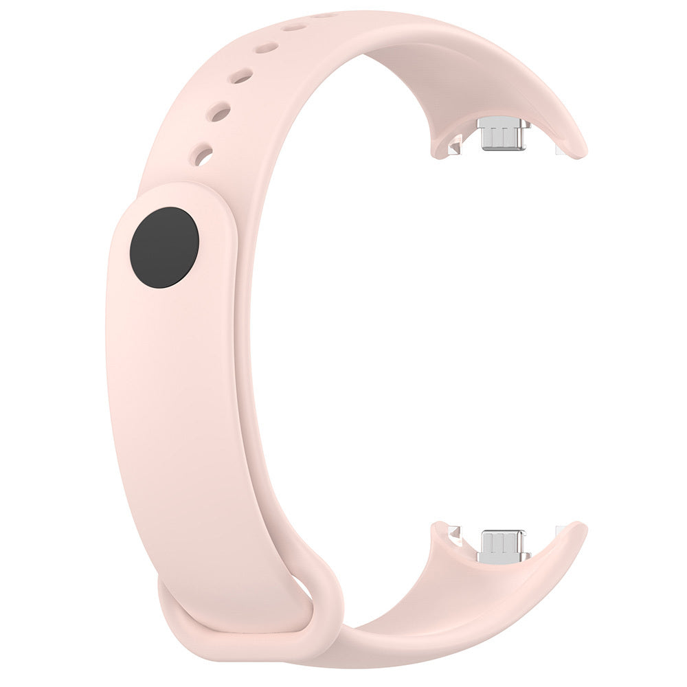 Xiaomi Mi Band 9 Serisi Klasik Kordon Silikon Strap Kayış Lila