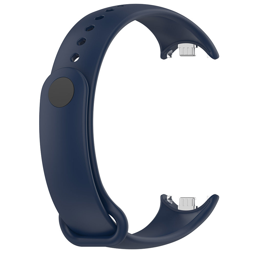 Xiaomi Mi Band 9 Serisi Klasik Kordon Silikon Strap Kayış Lila