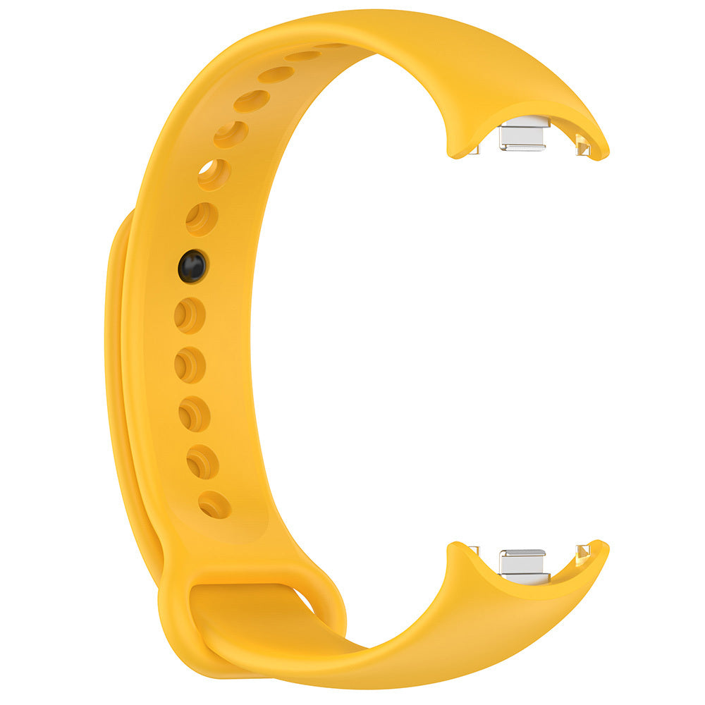 Xiaomi Mi Band 9 Serisi Klasik Kordon Silikon Strap Kayış Lila