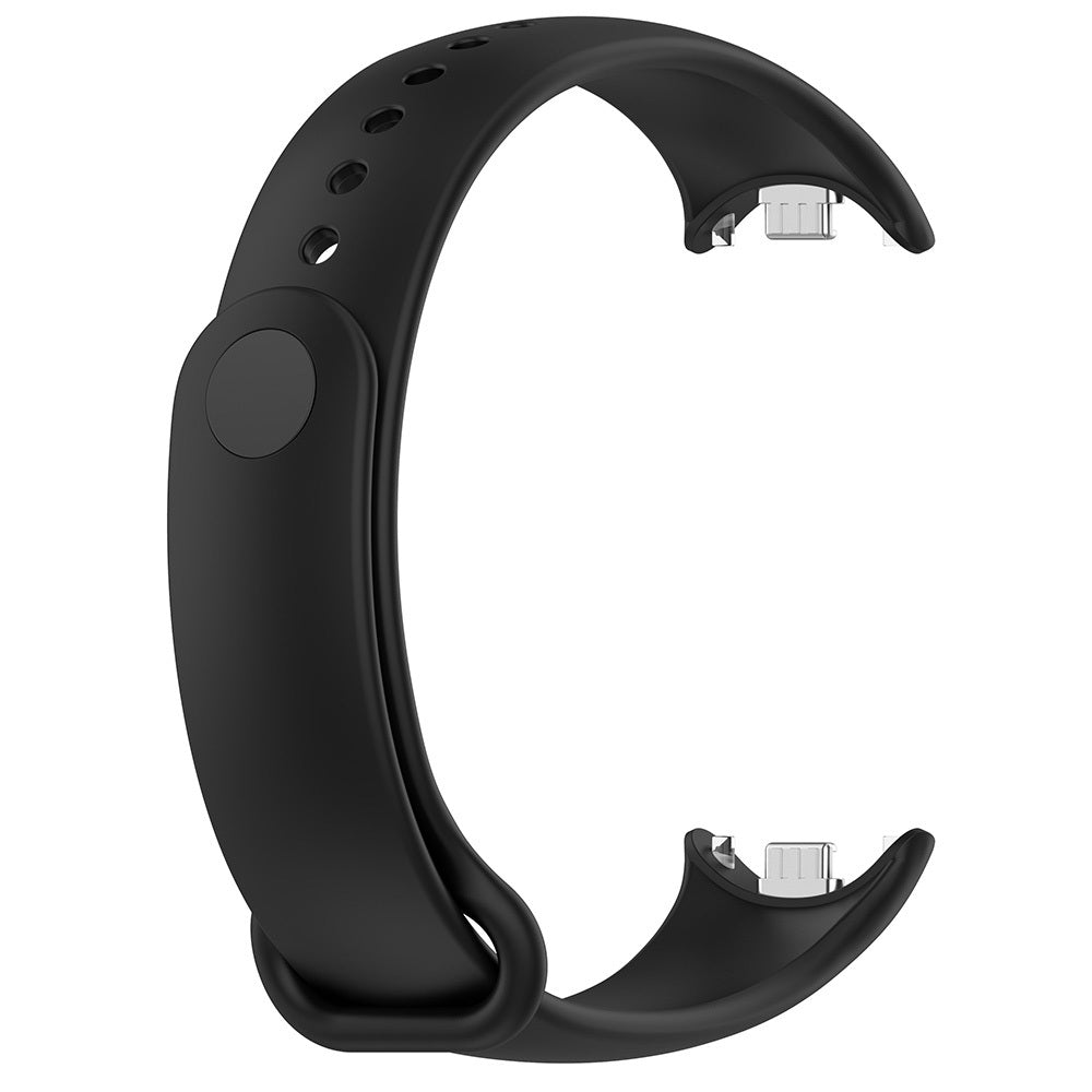 Xiaomi Mi Band 9 Serisi Klasik Kordon Silikon Strap Kayış Lila