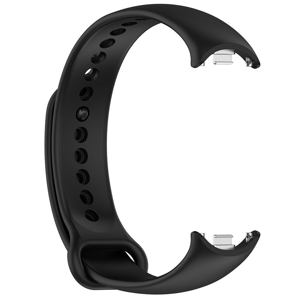 Xiaomi Mi Band 9 Serisi Klasik Kordon Silikon Strap Kayış Lila