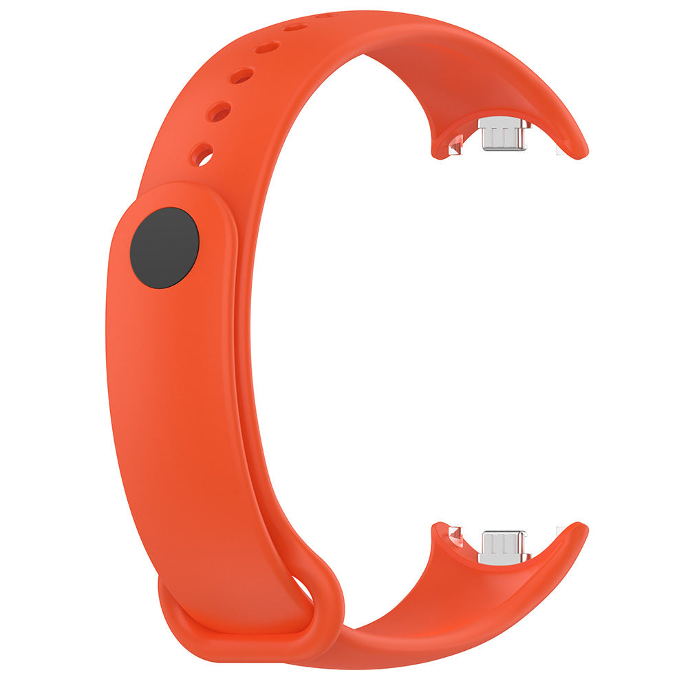 Xiaomi Mi Band 9 Serisi Klasik Kordon Silikon Strap Kayış Lila