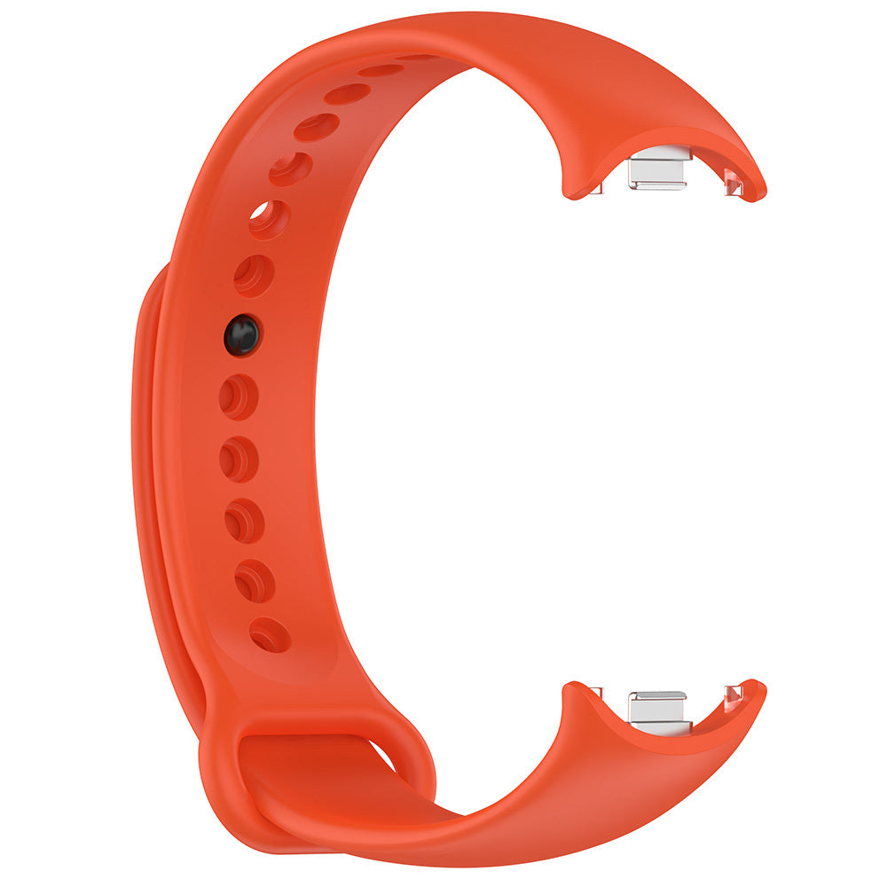Xiaomi Mi Band 9 Serisi Klasik Kordon Silikon Strap Kayış Lila