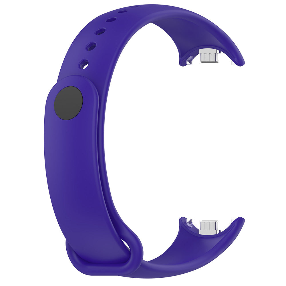 Xiaomi Mi Band 9 Serisi Klasik Kordon Silikon Strap Kayış Lila
