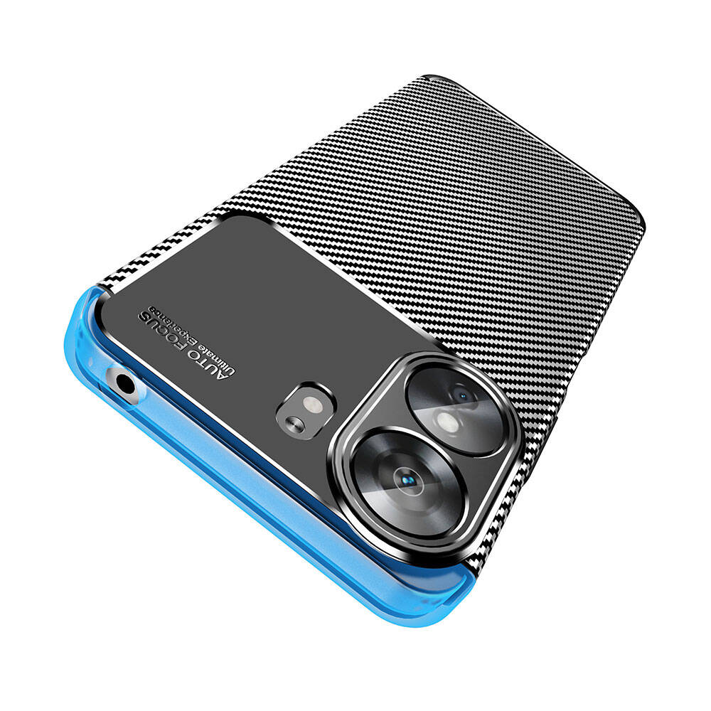 Xiaomi Poco C65 Kılıf Zore Negro Silikon Kapak Siyah