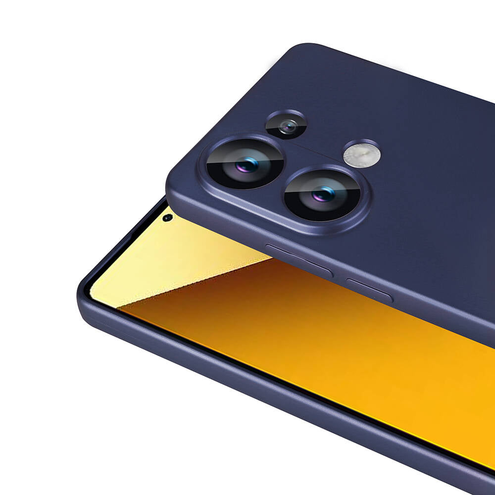 Xiaomi Poco M6 Pro 4G Kılıf Zore Premier Silikon Kapak Gold