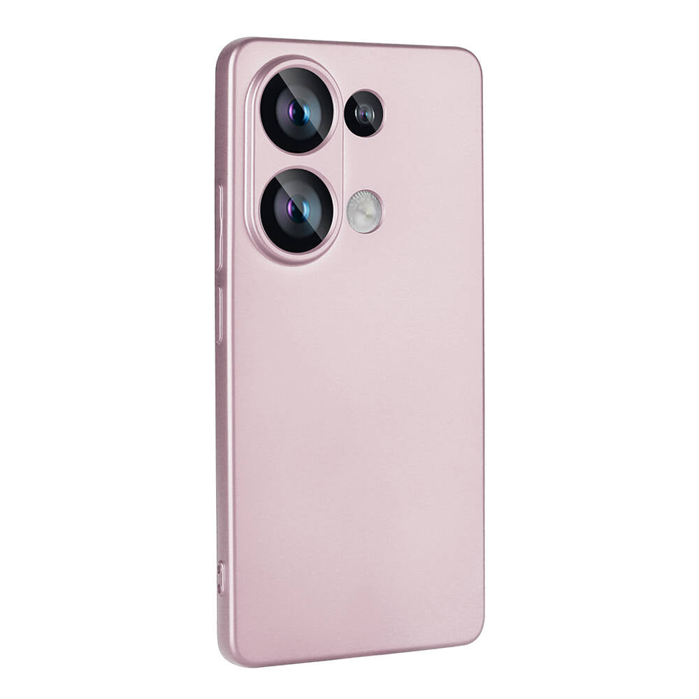 Xiaomi Poco M6 Pro 4G Kılıf Zore Premier Silikon Kapak Rose Gold