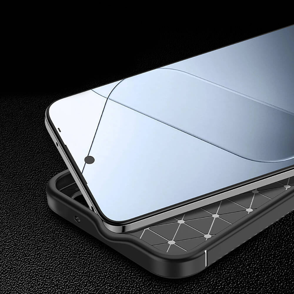 Xiaomi Redmi 13 4G Kılıf Zore Negro Silikon Kapak Siyah