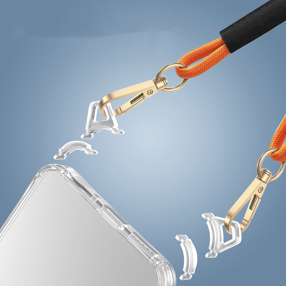 Xiaomi Redmi 14C 4G Kılıf Airbagli Takılabilir Askı Aparatlı Zore Snap Silikon Kapak Şeffaf