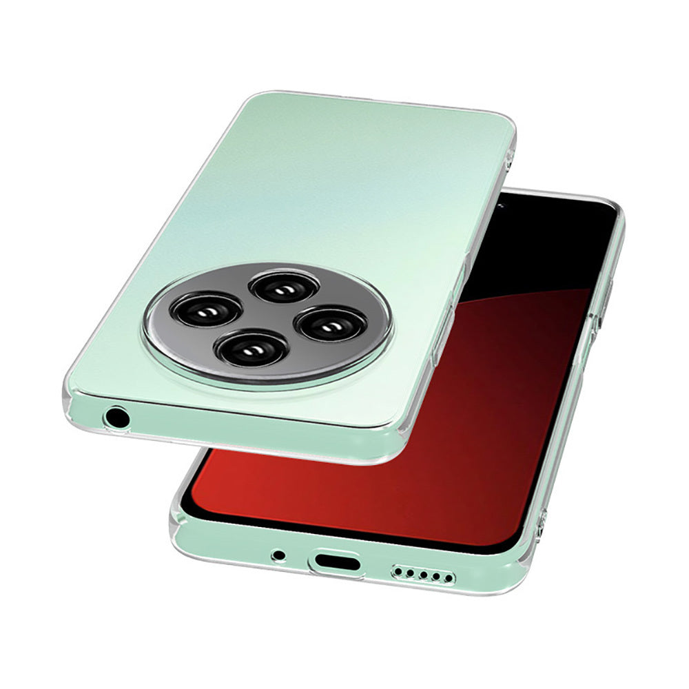 Xiaomi Redmi 14C 4G Kılıf Zore Süper Silikon Kapak Şeffaf