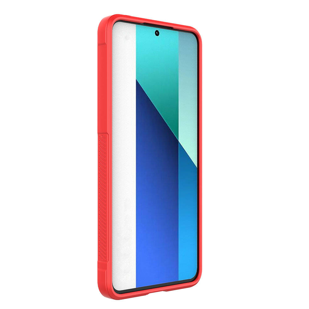 Xiaomi Redmi Note 13 4G Kılıf Esnek TPU Oyuklu Arka Yüzey Tasarımlı Zore Etnik Silikon Kapak Lacivert