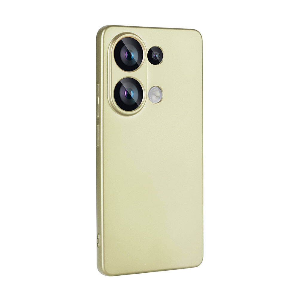 Xiaomi Redmi Note 13 4G Kılıf Zore Premier Silikon Kapak Gold