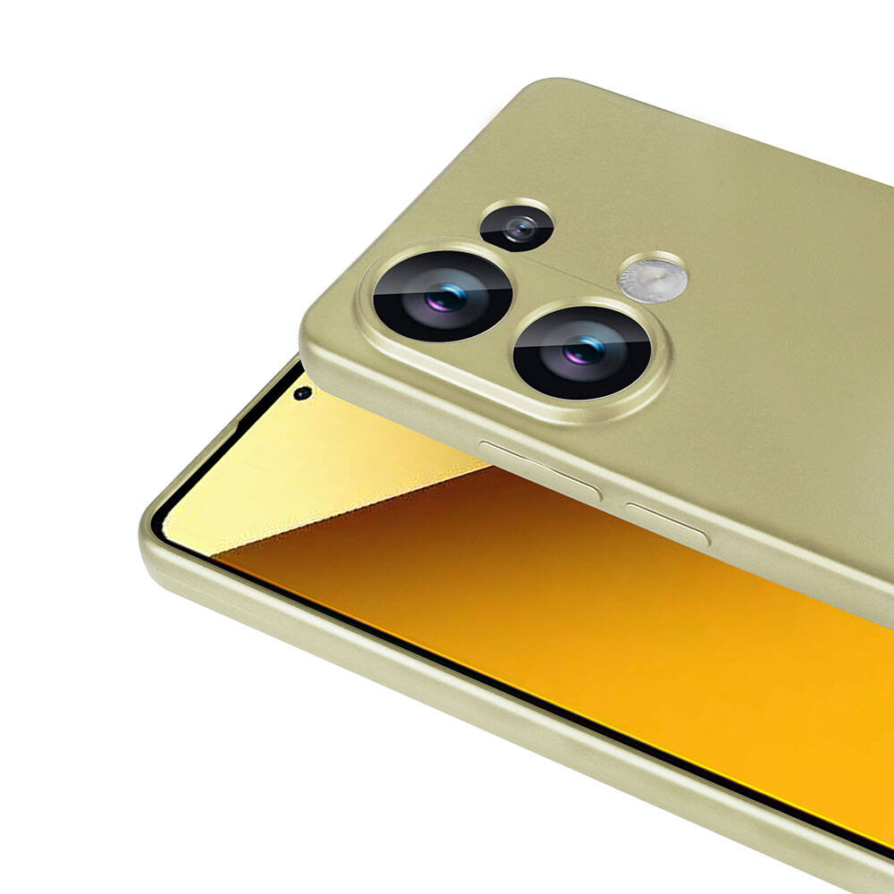 Xiaomi Redmi Note 13 4G Kılıf Zore Premier Silikon Kapak Mürdüm