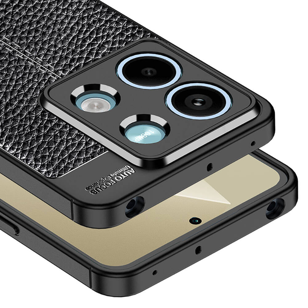 Xiaomi Redmi Note 13 5G Kılıf Zore Niss Silikon Kapak Siyah