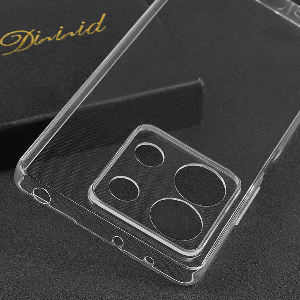 Xiaomi Redmi Note 13 Pro 5G Kılıf Zore Süper Silikon Kapak Renksiz