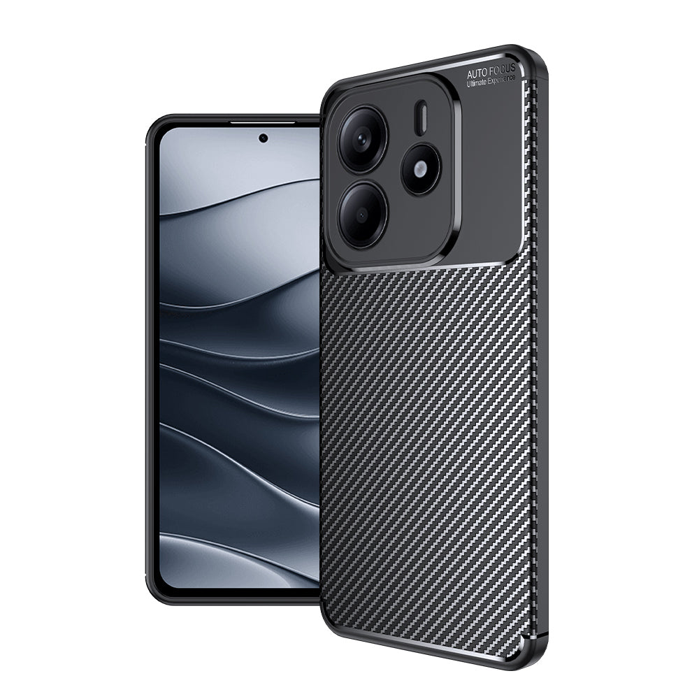 Xiaomi Redmi Note 14 5G Kılıf Zore Negro Silikon Kapak Siyah