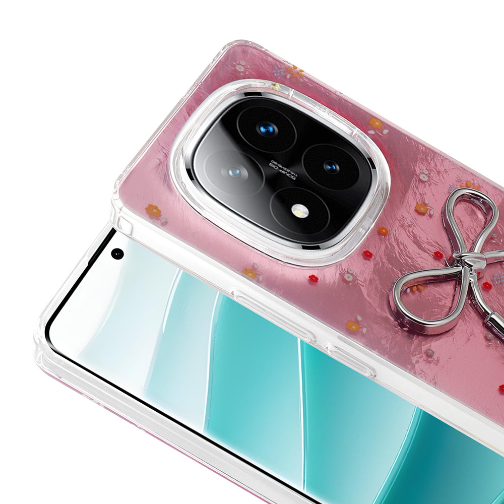 Xiaomi Redmi Note 14 Pro Plus Kılıf Kamera Korumalı Figürlü Zore Ponti Silikon Kapak Açık Mavi