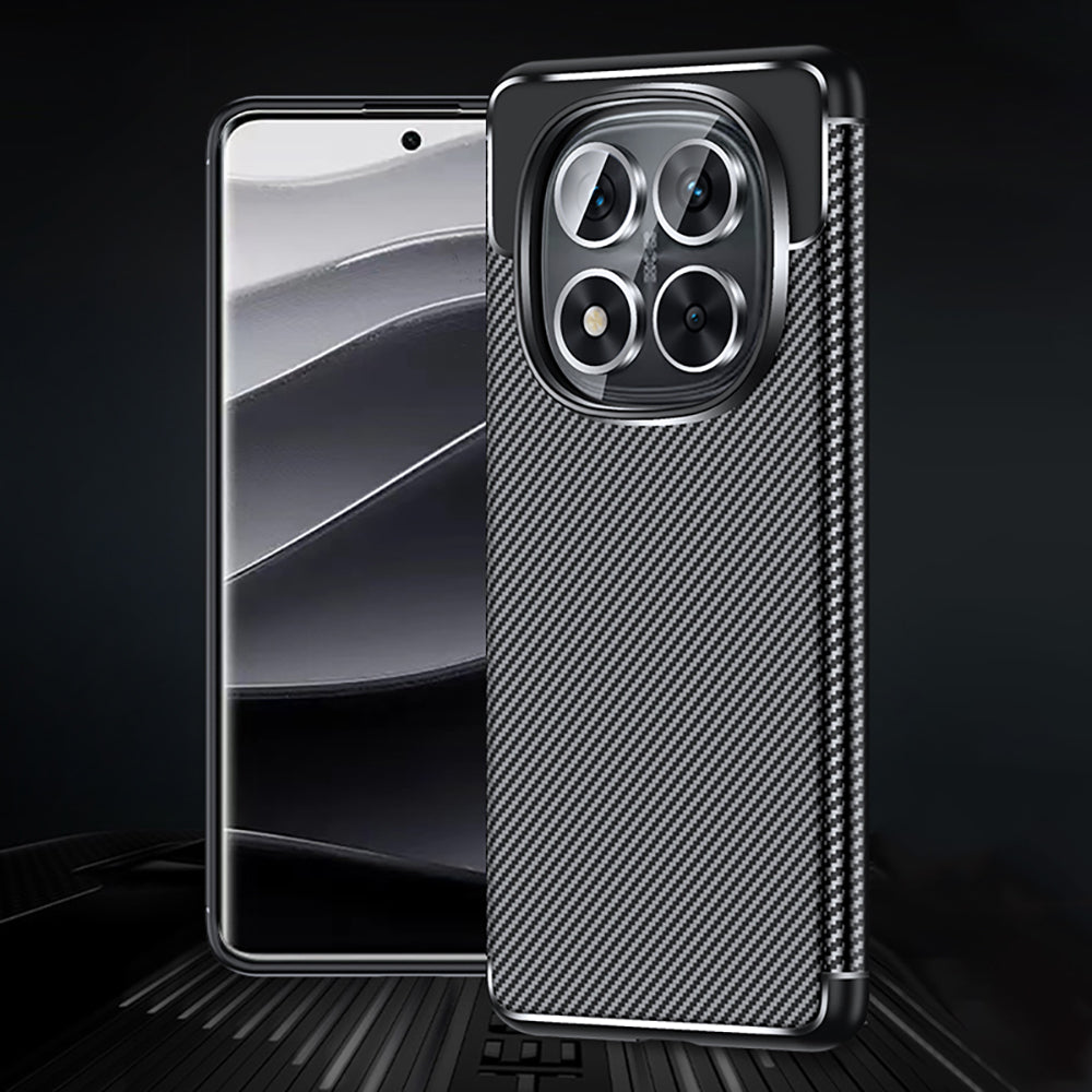 Xiaomi Redmi Note 14 Pro Plus Kılıf Zore Negro Silikon Kapak Siyah