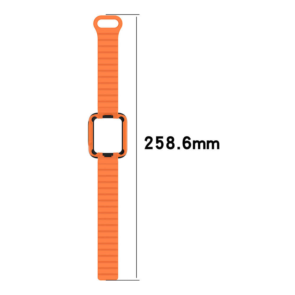Xiaomi Redmi Watch 1 Silikon Kordon Zore KRD-105 Strap Kayış Pudra