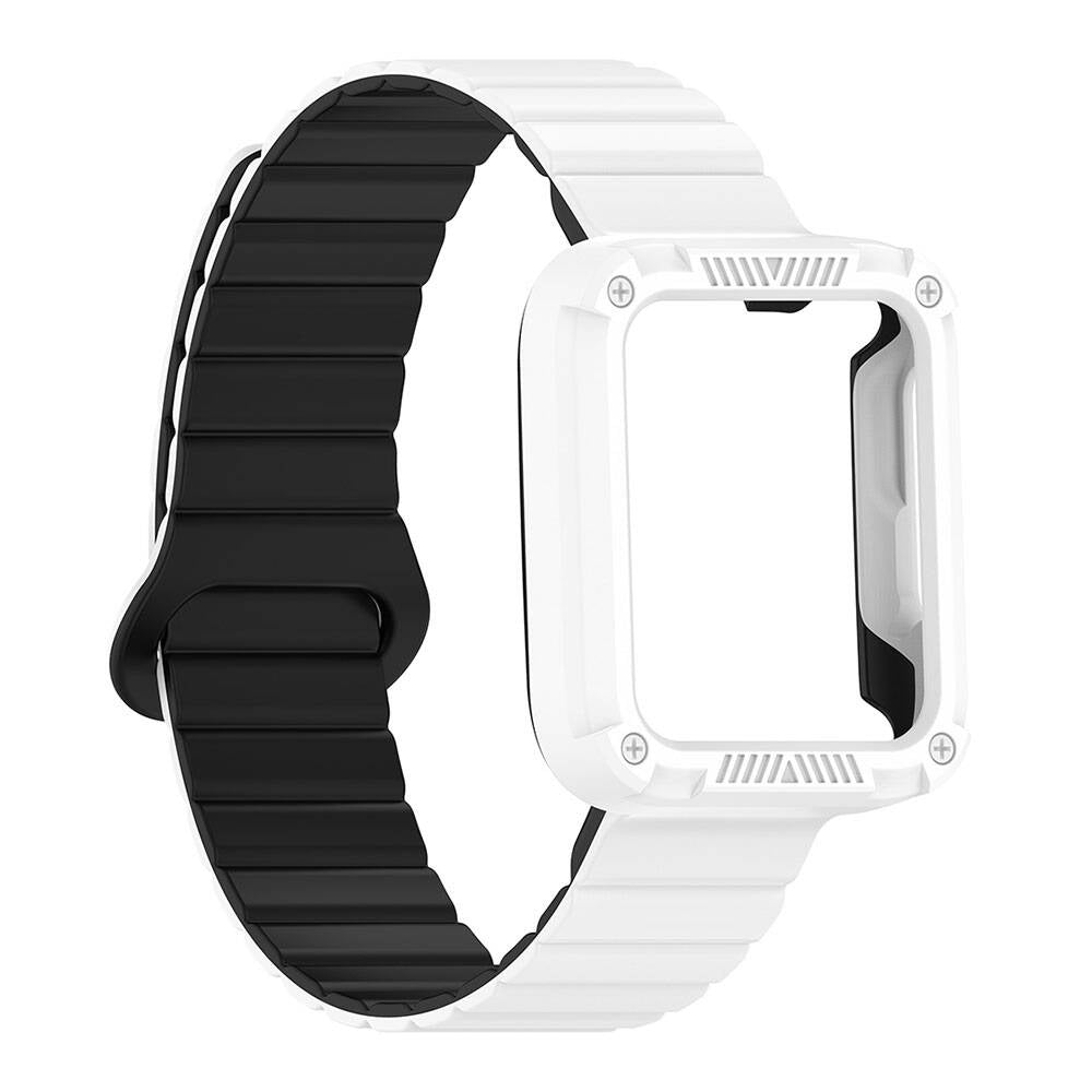Xiaomi Redmi Watch 1 Silikon Kordon Zore KRD-105 Strap Kayış Pudra