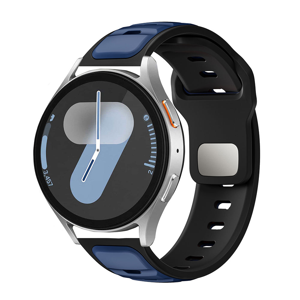 Xiaomi Redmi Watch 5 Active Zore KRD-135 22mm Silikon Kordon Strap Kayış Midnight Blue-Siyah